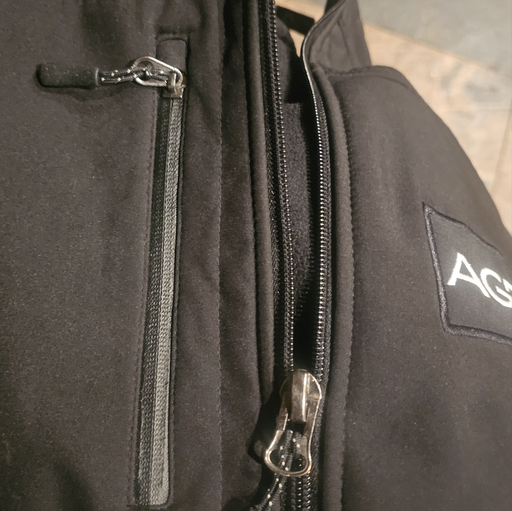 3XL ULTRACLUB Coat w/ lining and hidden hood.  Never worn.   Has AGDATA insignia